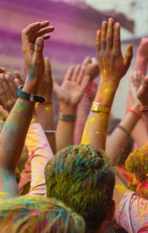 Holi celebration